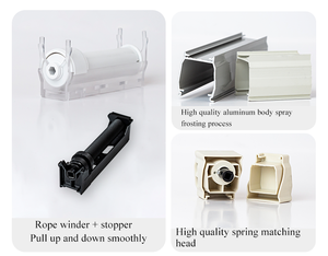 Giảm tiếng ồn bán buôn PVC không dây Venetian rèm nhà sản xuất - Product Image 6