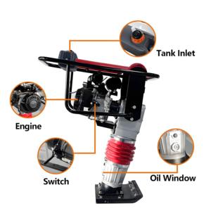 Customized 5.5HP-6.5HP Robin Lifan <strong>honda</strong> Gasoline Engine Soil Tamping <strong>Rammer</strong> Sand <strong>Rammer</strong> Factory Direct Hot Sale - Product Image 2