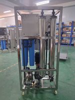 Purificateur d'eau RO à longue durée de vie 500 LPH avec contrôle automatique pour hôtels et écoles, eau potable directe, garantie de deux ans