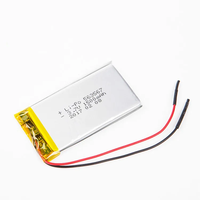 Baterai Li-polymer Isi Ulang OEM 1500mAh 5.55Wh 563567 563465 3.7V Ultra Tipis Bersertifikasi KC IEC62133 untuk Headset VR
