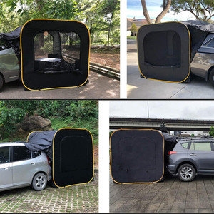 Tente de coffre de voiture noire imperméable anti-UV pour SUV - Product Image 4