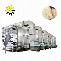 Ligne de production industrielle de nouilles ramen instantanées sans gluten/machines d'extrusion automatique de vermicelles de nouilles de riz instantanées