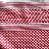 Shemagh Keffiyeh carré personnalisé 100% polyester, foulard ethnique arabe musulman pour hommes, turban, couvre-chef