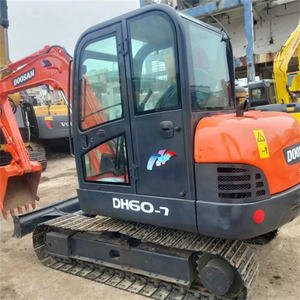Excavatrice d'occasion Doosan DH60, performances stables, mini-excavatrice sur chenilles Dh60-7, faible consommation d'énergie et longue durée de vie, en vente chaude - Product Image 3