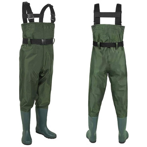 Cao cấp Nylon waders đánh cá đầy đủ cơ thể không thấm nước người đàn ông/phụ nữ của cổ phù hợp với từ nguồn nhà máy với túi lớn - Product Image 5