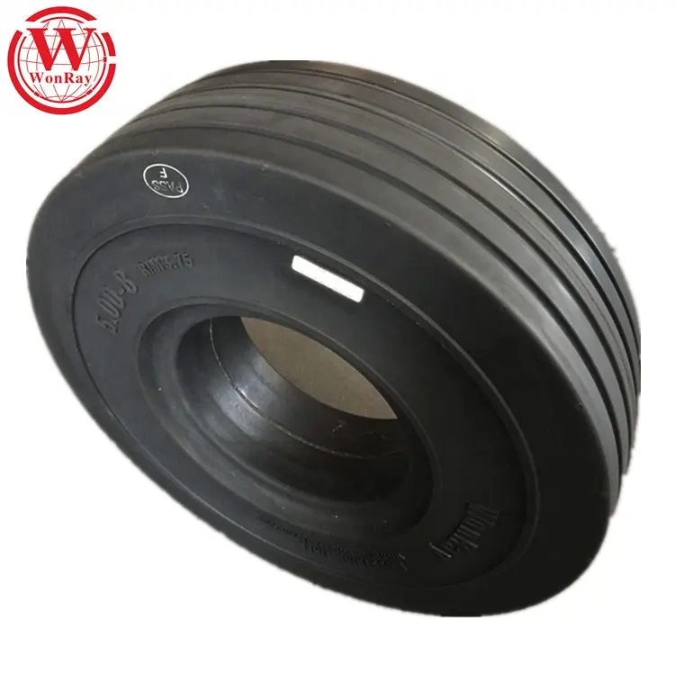 Factory Supply Forklift Industrial Tire 5.00-8 For Internal Combustion Forklift