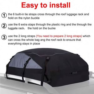 Muestra Gratuita: Bolsa de Carga para Techo de Auto, Impermeable, Universal, para Camionetas, SUVs y Equipaje - Product Image 6