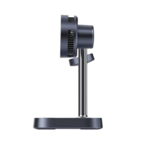 Nouvelle station de charge sans fil magnétique Qi2 25W 4 en 1, support de charge magnétique avec écran numérique pour iPhone, Airbuds et iWatch