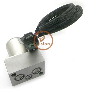 วาล์วโซลินอยด์ปั๊มไฮดรอลิก PC200-7 สำหรับอะไหล่รถขุด PC200-8/PC220/PC240/PC360-7/PC300-7 รุ่น 702-21-57400 203-60-62510 - Product Image 1