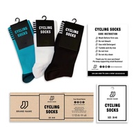 Chaussettes de cyclisme respirantes personnalisées avec logo pour hommes et femmes, chaussettes de sport athlétiques en nylon de haute qualité, fabricant, anti-odeur