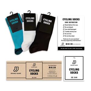 Custom Logo Breathable Cycling <b>Socks</b> for Men Women High Quality Nylon Athletic Crew Sport <b>Socks</b> Manufacturer Anti Odor - Product Image 2