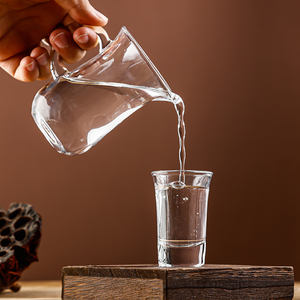 Verre à liqueur transparent de haute qualité, pot à liqueur, mug, capacité de 40 ml, 50 ml, 120 ml pour la tequila et le brandy, inspiré du <span class=keywords><strong>Baijiu</strong></span> <span class=keywords><strong>chinois</strong></span> - Product Image 2