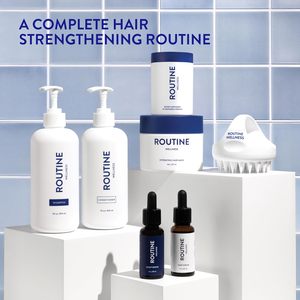 Champú Voluminizador Anticaída Routine Wellness para <span class=keywords><strong>Cabello</strong></span> Fino y Pérdida <span class=keywords><strong>de</strong></span> <span class=keywords><strong>Cabello</strong></span>, con Biotina y Bloqueadores <span class=keywords><strong>de</strong></span> DHT, 14 oz, Sin Perfume, <span class=keywords><strong>en</strong></span> Botella con Bomba - Product Image 5