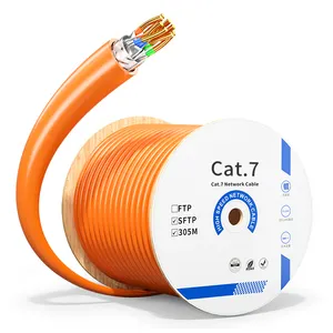 Ethernet Cáp <span class=keywords><strong>UTP</strong></span> <span class=keywords><strong>FTP</strong></span> <span class=keywords><strong>SFTP</strong></span> CAT6 cat6A <span class=keywords><strong>CAT7</strong></span> LSZH PVC đôi shiled Lan mạng cáp - Product Image 1