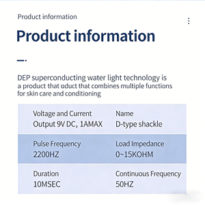 Appareil d'hydratation superconducteur DEP avec 3 sondes, anti-âge, réducteur <span class=keywords><strong>de</strong></span> rides, meilleure offre salon 2026, soin professionnel <span class=keywords><strong>de</strong></span> la peau - Product Image 6