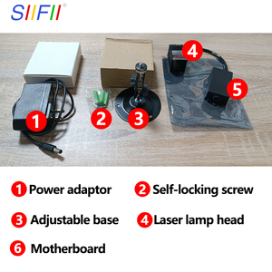 Proyector Láser de Línea Ajustable para Interiores, Equipo de Tráfico Vial, <span class=keywords><strong>Luz</strong></span> Láser RGB para Autos, Clasificación IP33 - Product Image 5