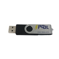 Flashdisk USB 3.0 Kapasitas Besar Murah 8GB-128GB Untuk Promosi Logo Custom