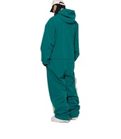 Combinaison de ski pour femme 3L, professionnelle, imperméable, isolée en polaire, chaude, vert olive, combinaison de ski une pièce pour adultes, unisexe
