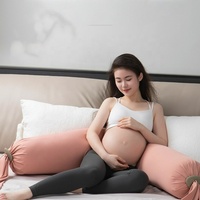Coussin de grossesse pour femmes enceintes, doux et respirant, soutien lombaire confortable, relaxation du ventre, pour dormir