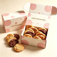 Boîte Cadeau Personnalisée pour 12 Macarons, Boîte en Papier avec Logo, Emballage Professionnel en Feuille d'Or pour Petits Logos, Boîte d'Expédition avec Insert
