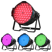 Luz LED DMX RGB 3 en 1 de Aluminio Big Dipper LPC007, 54*3w, Diseño de Soporte para Escenario, Iluminación para Discotecas y Fiestas