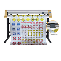 Traceur de découpe de vinyle à contour visuel CCD haute précision avec fonction hors ligne via clé USB