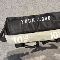 Saco de Arena para Fitness de Alta Resistencia con Logotipo Personalizado, Grueso, de 10 kg, 20 kg, 30 kg, para Entrenamiento con Pesas en el Gimnasio, con Bolsas Interiores