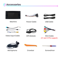 Junsun Multimedia Inalámbrico CarPlay Android Auto Radio GPS para Ford Focus Mondeo Fiesta Transit Kuga C-Max S-Max Gala
