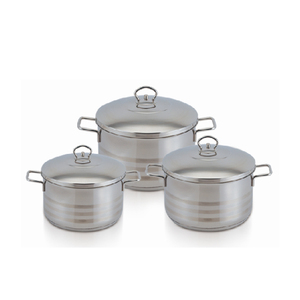 Professional 6pcs Stainless Steel <strong>Cookerware</strong> Set for Kitchen <strong>Induction</strong> and Gas Cooker - Product Image 1