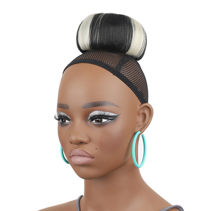 <span class=keywords><strong>Chignon</strong></span> de style occidental Noir et blanc cassé <span class=keywords><strong>Chignon</strong></span> <span class=keywords><strong>rétro</strong></span> mixte Postiche <span class=keywords><strong>Chignon</strong></span> de cheveux en forme de pomme - Product Image 5