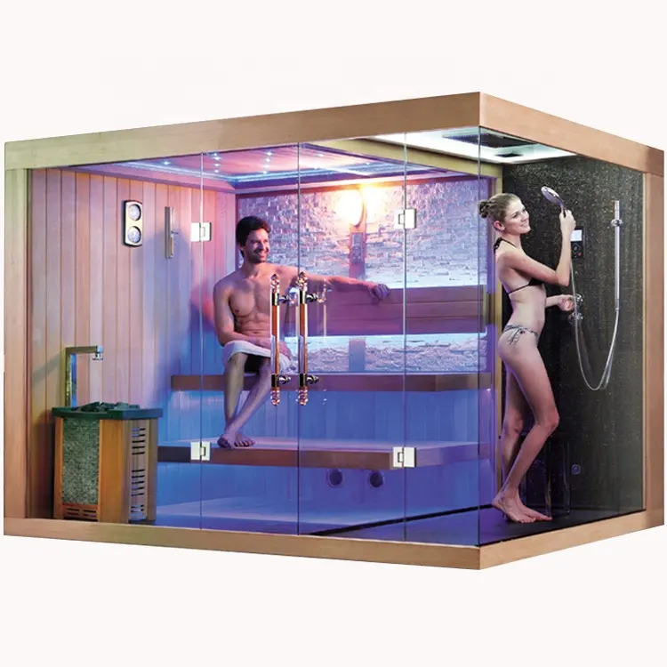 HS-SR1388Y luxurious design china computer family sauna steam sauna