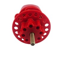Loto Butterfly Safety Valve Lockout Security Device Double Gear Bras réglable Nylon Acier inoxydable Câble de 2m pour vannes