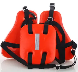 Chaleco salvavidas de espuma para adultos, chaleco salvavidas de seguridad acuática marina de tres piezas para rescate de niños