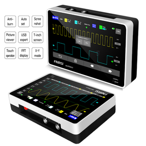 FNIRSI 1013D <b>7</b> Inch Digital Dual Channel 100M Bandwidth 1GS Sampling Rate Portable Mini <b>Tablet</b> Oscilloscope G153 - Product Image 1