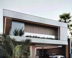 Rivestimento Esterno in <span class=keywords><strong>PVC</strong></span> Scanalato Impermeabile, Nuovo Design di Pannelli per Pareti Esterne in WPC - Product Image 4