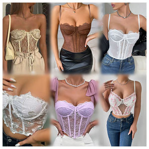 Vendita di vendita all'ingrosso Sexy da donna con cappuccio canotta abbigliamento Stock Sexy Top, Gz scatola rara vestiti Sexy Top manica lunga - Product Image 5