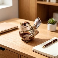 Ornements d'oiseaux rétro de style bohème, statues d'animaux en résine personnalisées, artisanat de décoration intérieure