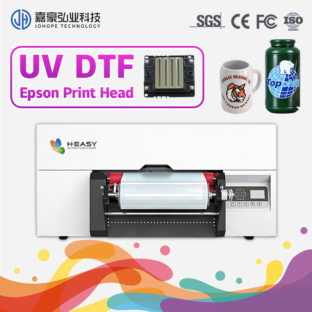 Industrial UV DTF Transfer Printing Machine A3 Size 30CM Uv Flatbed Printer A3 for Promotional Item Gift Customization Business