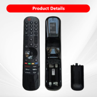 Remote Control TV Tombol Suara AKB-76045006 VOICE FUDAO Pengganti untuk LG 4K UHD QHD Smart TV dengan Kemasan Kotak Hijau