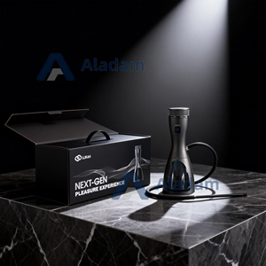 <span class=keywords><strong>Hookah</strong></span> Elektrik Pintar / Perangkat Tembakau Panas - Teknologi FlavorLock, Tanpa Api, Pemanasan Cepat, Portabel, dengan LED & Kotak Hadiah - Product Image 6