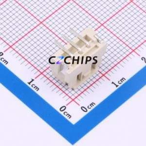 HCZZ0040-3 Wire-to-Board Pin Header SMD,P=2.5mm Connector 1x3P 2.5mm Vertical Mount XHB - Product Image 2