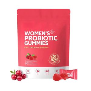 Gommose Probiotiche Femminili <span class=keywords><strong>per</strong></span> Adulti, <span class=keywords><strong>Integratori</strong></span> Erboristici <span class=keywords><strong>per</strong></span> il Supporto Immunitario, Confezione da 60 Pezzi, Vendita all'Ingrosso - Product Image 1