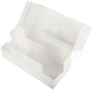 Cajas para tartas blancas lisas, venta <span class=keywords><strong>al</strong></span> por <span class=keywords><strong>mayor</strong></span>, con ventana - Product Image 4