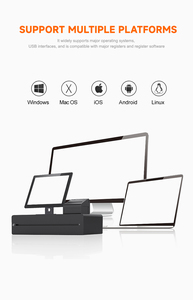 NORGEE N1100 Lecteur de codes-barres portable avec RS232, pistolet de lecture de codes <span class=keywords><strong>QR</strong></span> 2D, capteur CMOS - Idéal pour les supermarchés - Product Image 6