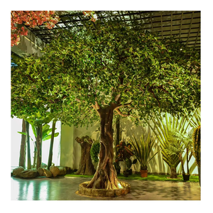 Produttore di piante artificiali per interni all'aperto albero artificiale pianta artificiale albero naturale Banyan - Product Image 1