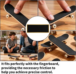 Bandes adhésives en mousse pour fingerboards, autocollants en mousse, mini grip tape pour <span class=keywords><strong>jeux</strong></span> et figures <span class=keywords><strong>de</strong></span> fingerboard - Product Image 5