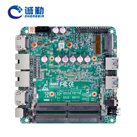Intel Core Ultra 125U/155U/155H 2 * DDR5 96GB carte unique ordinateur RAM NVME SSD double Lan Nuc PC carte mère