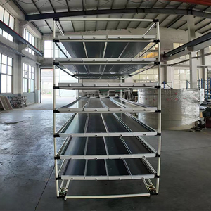 Agricultural Indoors Hydroponic <strong>Rack</strong> Microgreen Grass Grow <strong>Racks</strong> Nursery Hydroponic Fodder Tray Vertical Growing System - Product Image 5