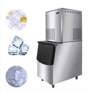 Macchina per il Ghiaccio a Cubetti Grande 300lb Commerciale Verticale con Certificazione CE Macchine per la Produzione di Ghiaccio per Hotel - Product Image 2