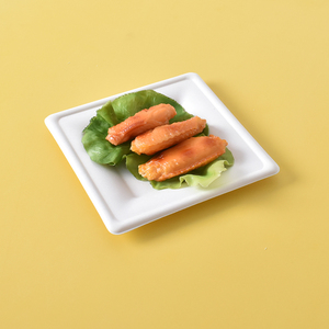 Món ăn thiết lập đồ ăn Vòng 10 inch bã mía Snack tấm thân thiện với môi dùng một lần phân hủy sinh học compostable lò vi sóng an toàn số lượng lớn - Product Image 2